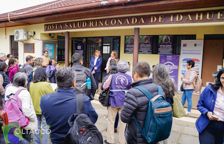 DELEGACIONES DE CEPAL VISITAN COLTAUCO