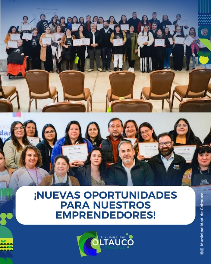 ¡Nuevas oportunidades para nuestros emprendedores!
