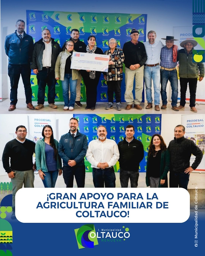 Se entregaron los incentivos Capital de Trabajo INDAP-Prodesal