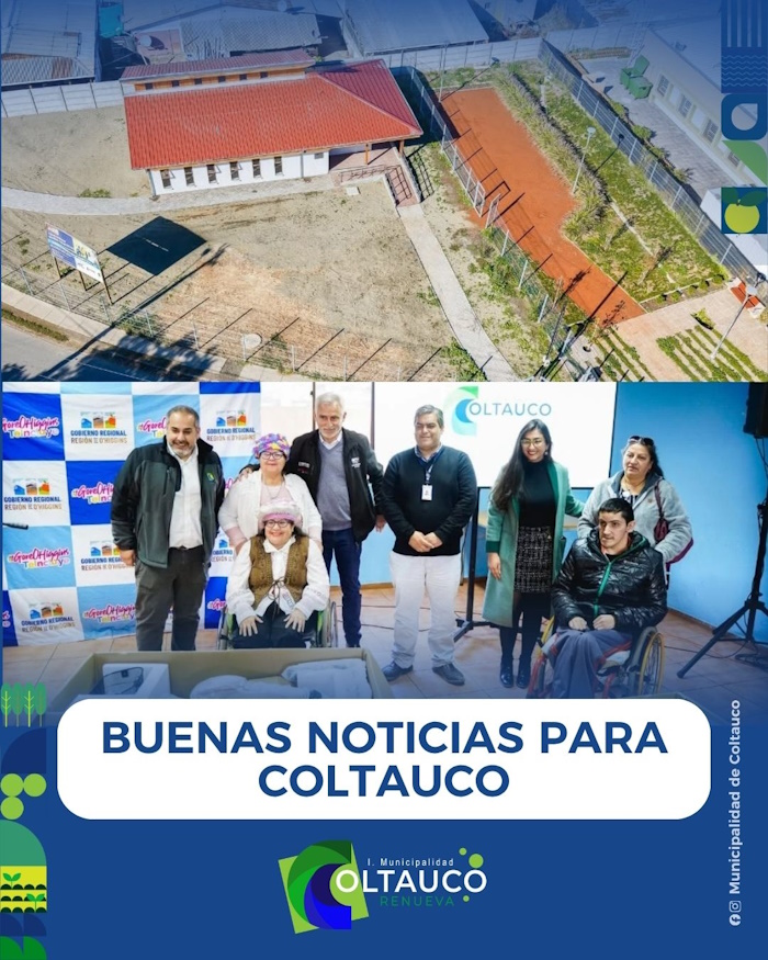 JORNADA HISTÓRICA EN COLTAUCO: INAUGURAN SEDE SOCIAL, LUMINARIAS Y ENTREGAN AYUDAS TÉCNICAS
