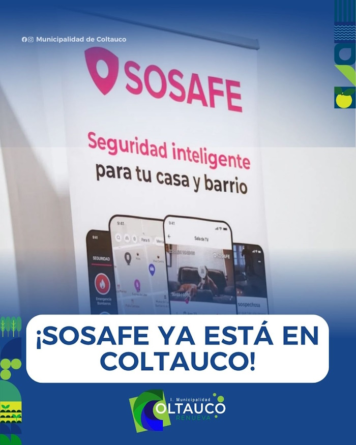 SOSAFE ya está en Coltauco